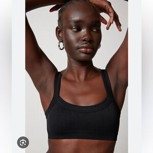 Urban Outfitters Out From Under Riptide Seamless Ribbed Bralette black size XS